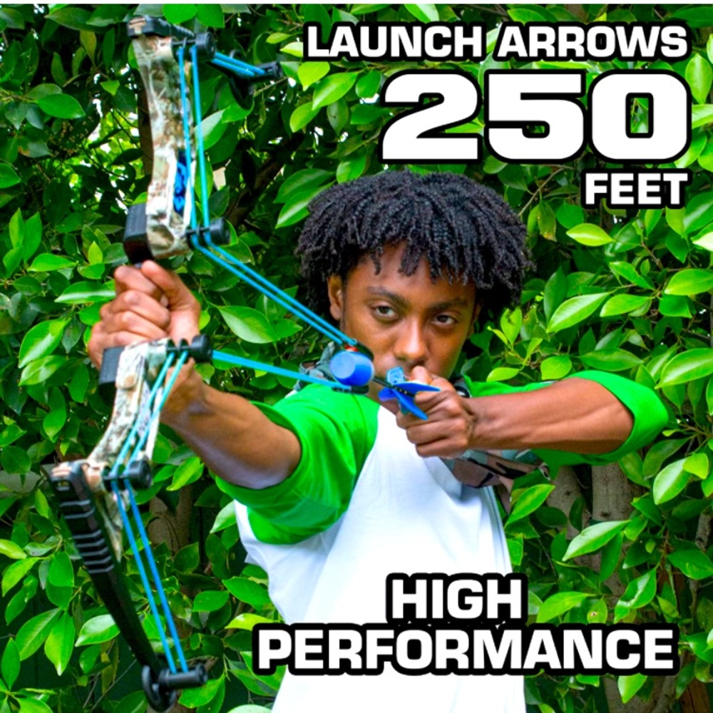 Zing Hyperstrike bow archer pack - 1 bow 4 zonic whistle arrows